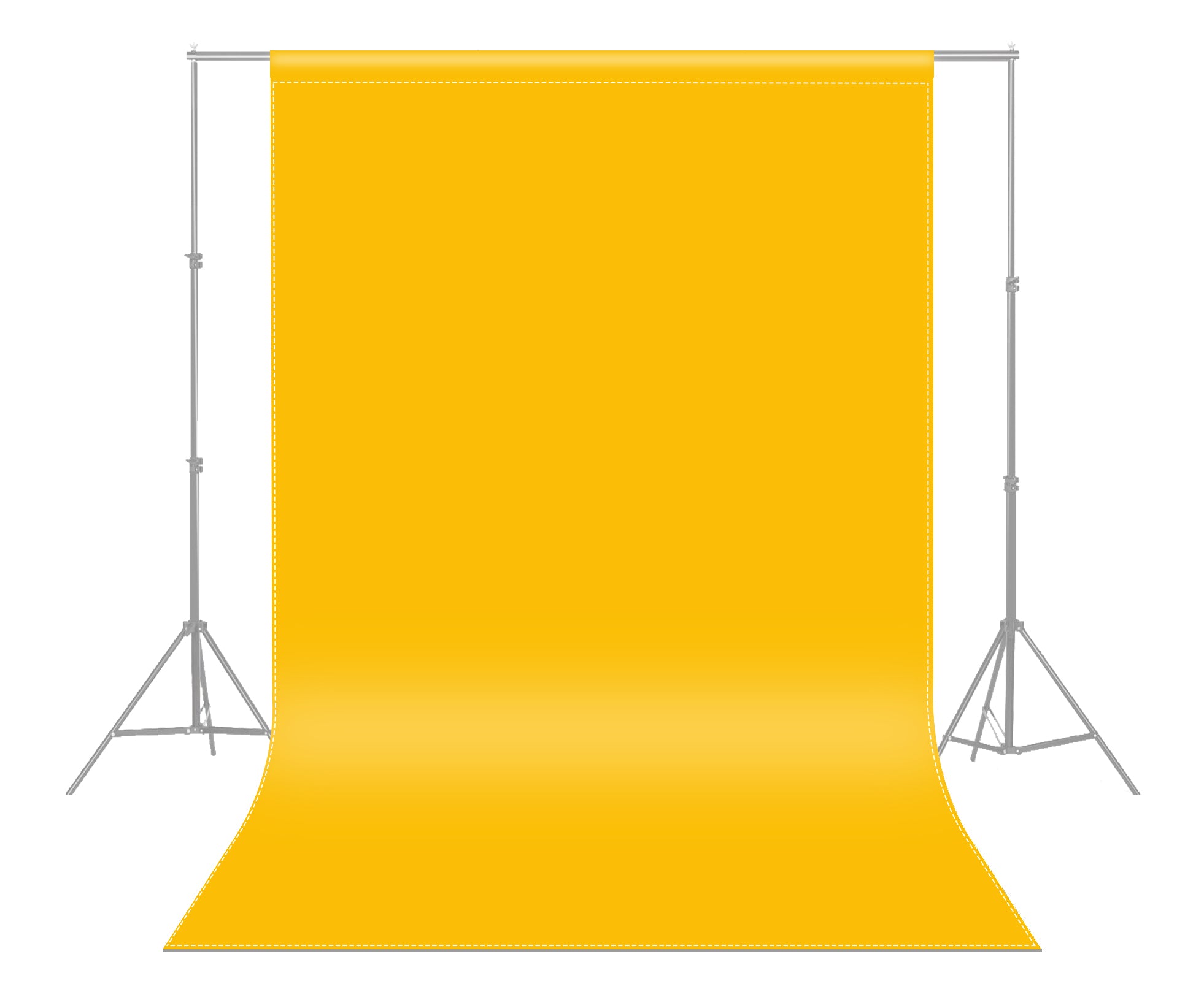 Avezano Yellow Solid Color Photography Backdrop-AVEZANO